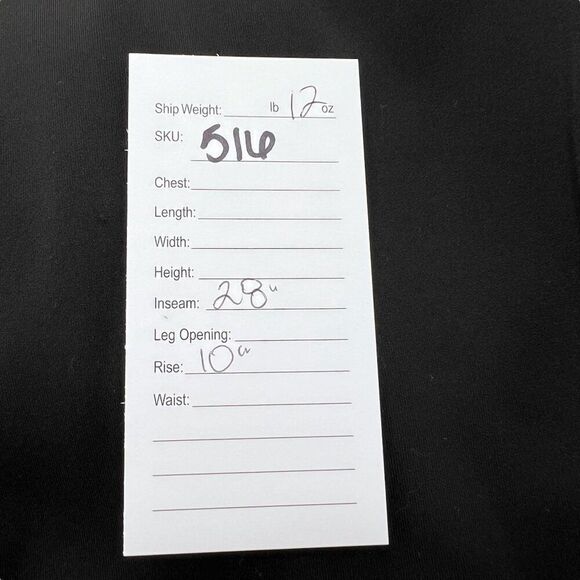 Lululemon On The Fly Pant Drawstring Waist 28" Inseam Black Size 4 - Picture 6 of 6